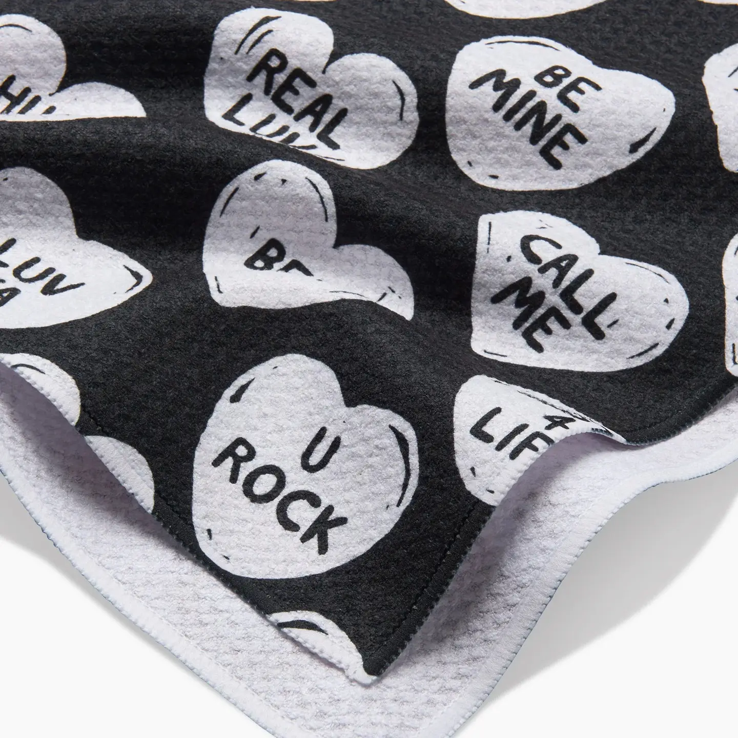 Bff Candy Hearts Tea Towel