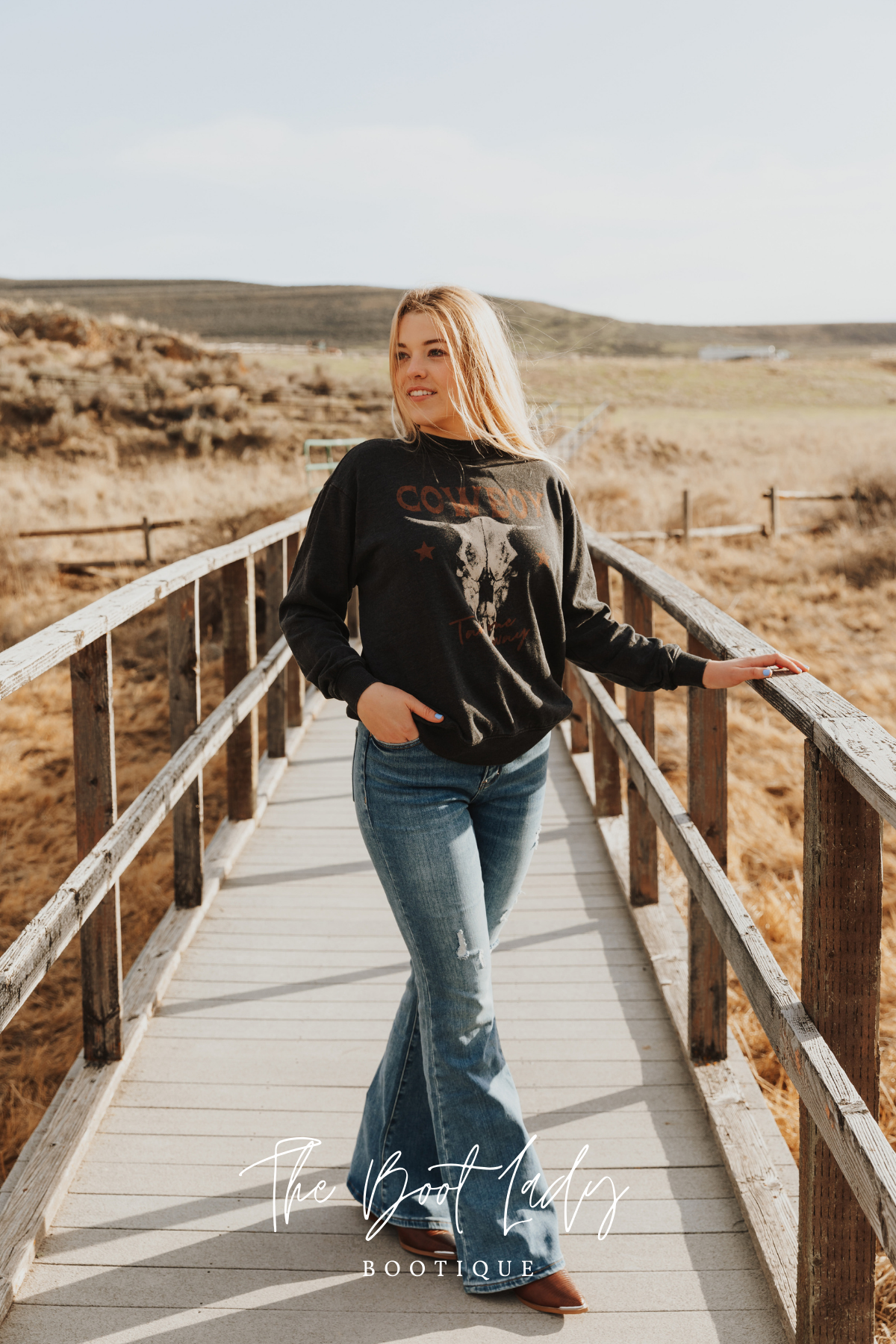 HIGH RISE LONG FLARE | CONSCIOUS