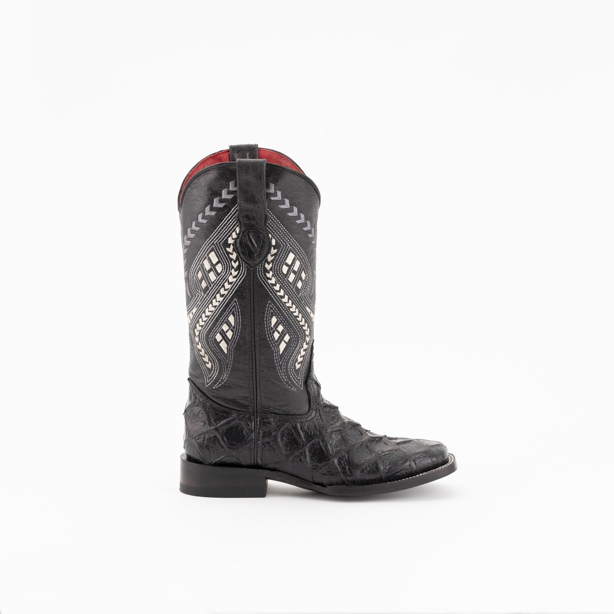 Ladies Bronco Black S-Toe