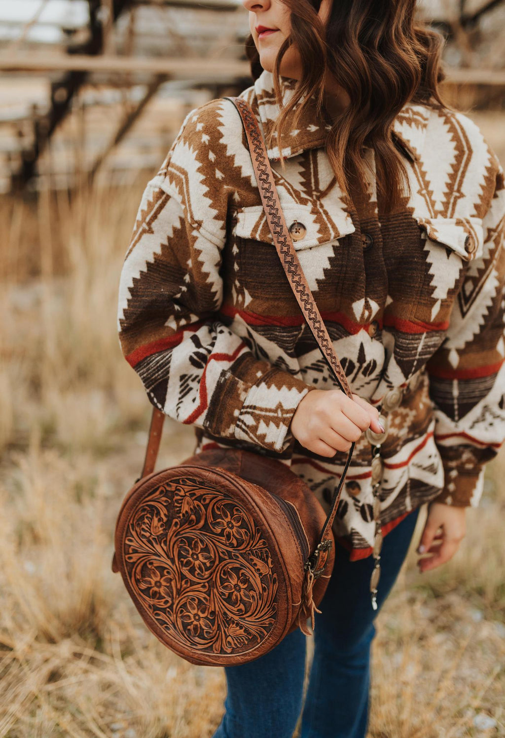 AZTEC MOCHA SHACKET