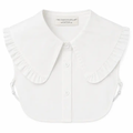 Amie White Ruffle Collar Chemisette Dickey
