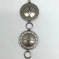 NICKEL CONCHO BELT CO-24
