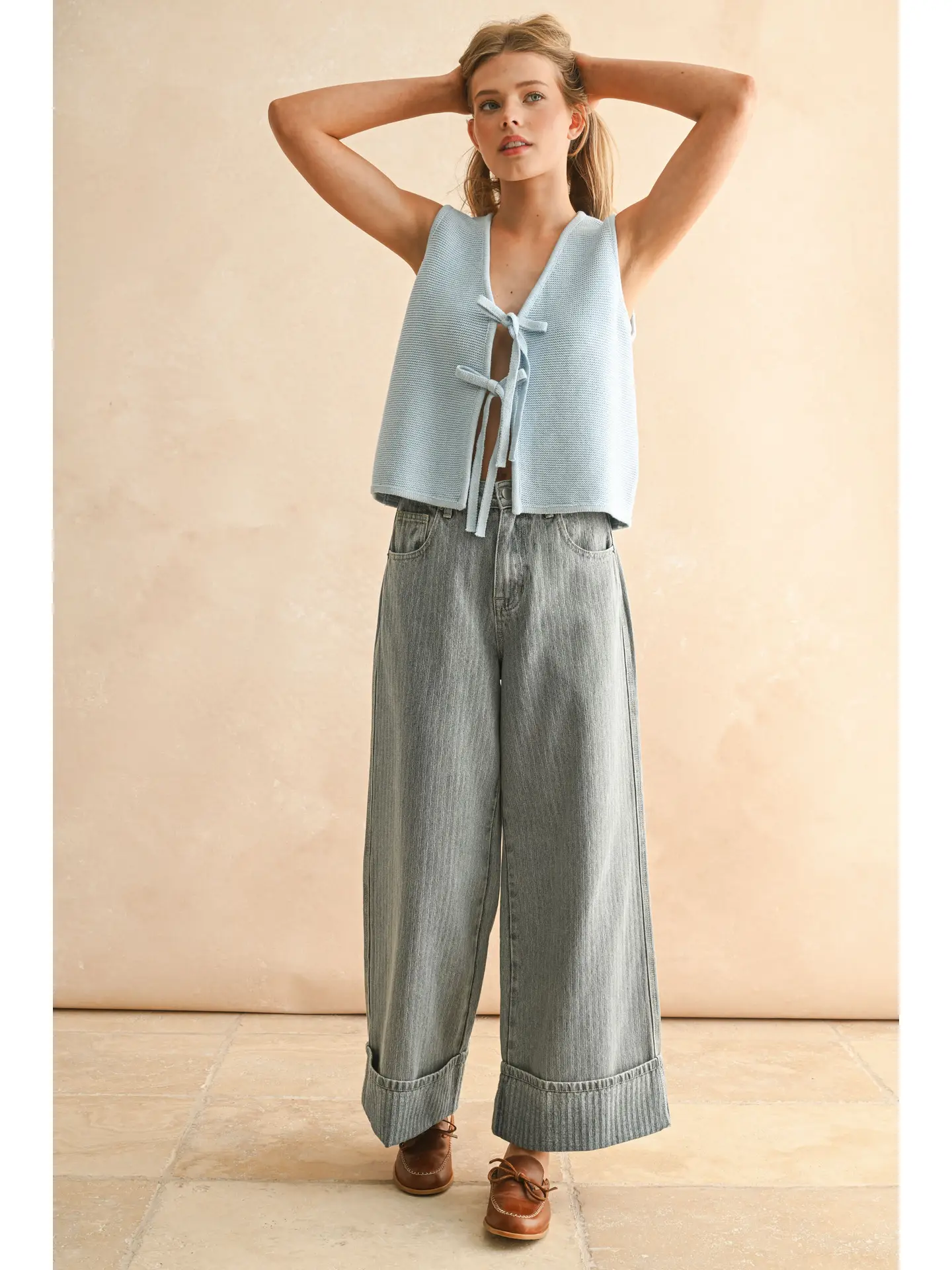 Textured Dffec Denim Pants
