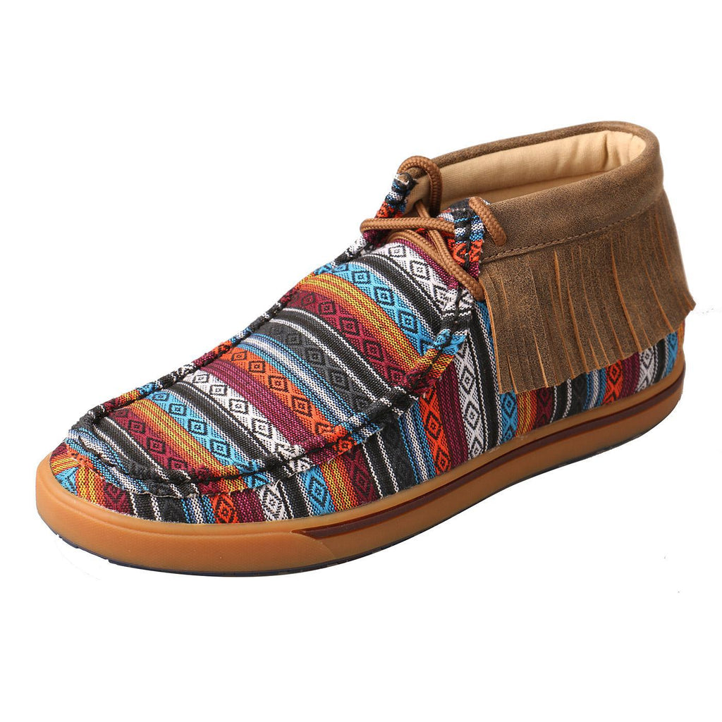 WOMENS CASUAL FRINGE SHOE - SERAPE WCA0021