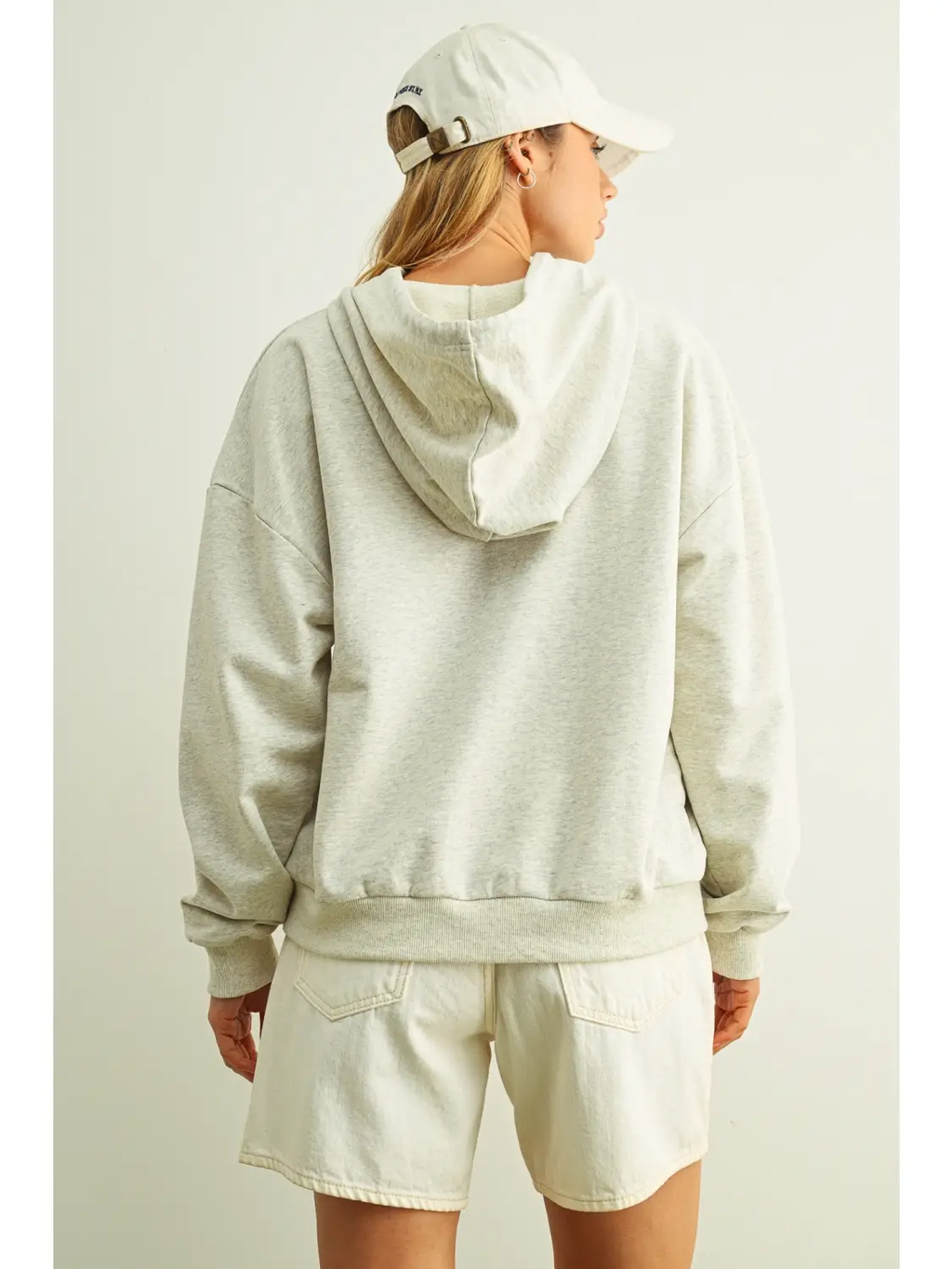 USA Floral Patchwork Sweatshirts with Hoodie
