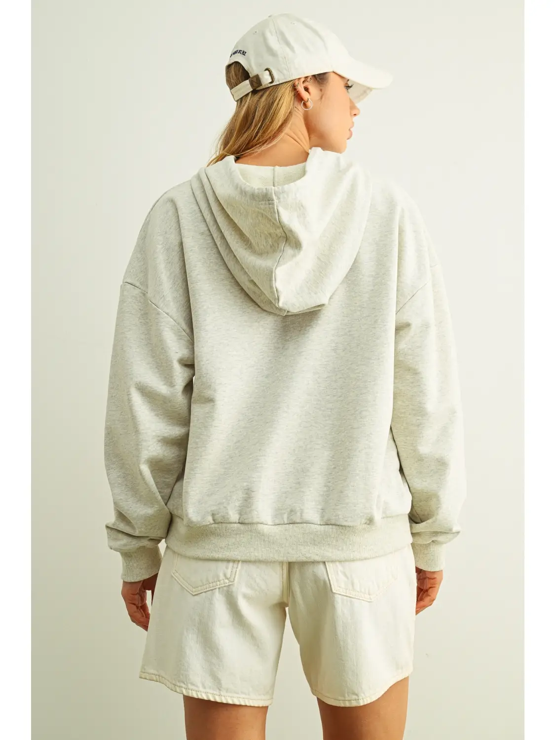 USA Floral Patchwork Sweatshirts with Hoodie