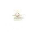 Navajo Handmade Pink Conch Ring - Esther White