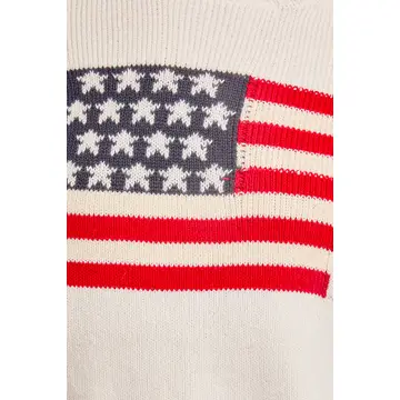 Round Neck Over Sized Sweater Top - IVORY