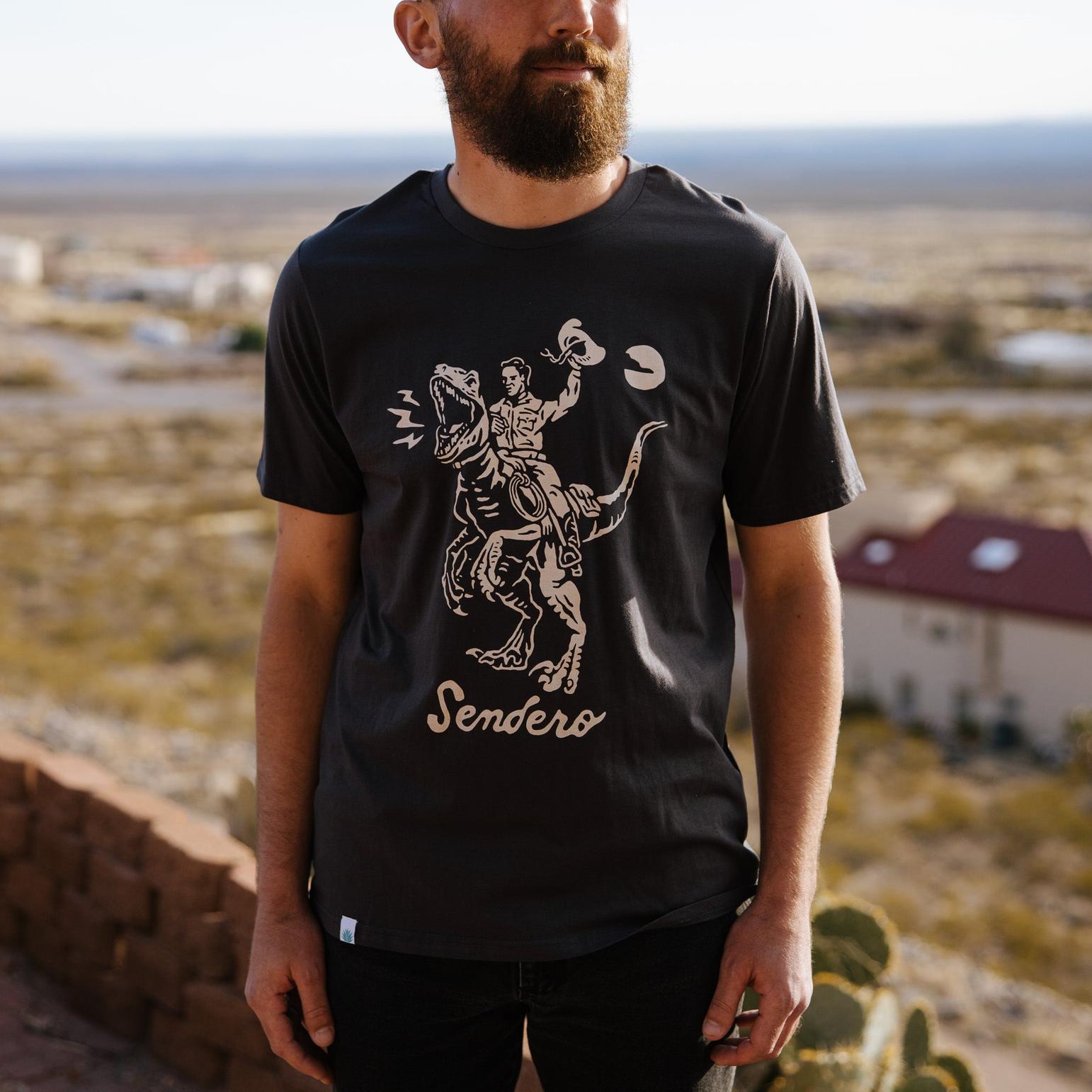 Sendero Provisions Company Velociwrangler T-Shirt - Asphalt