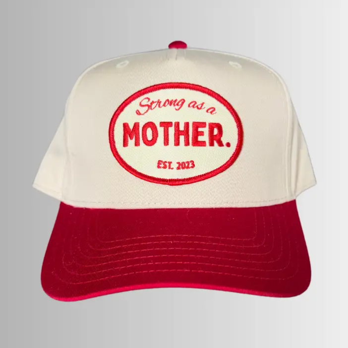 Vintage Strong As A Mother® Patch Hat