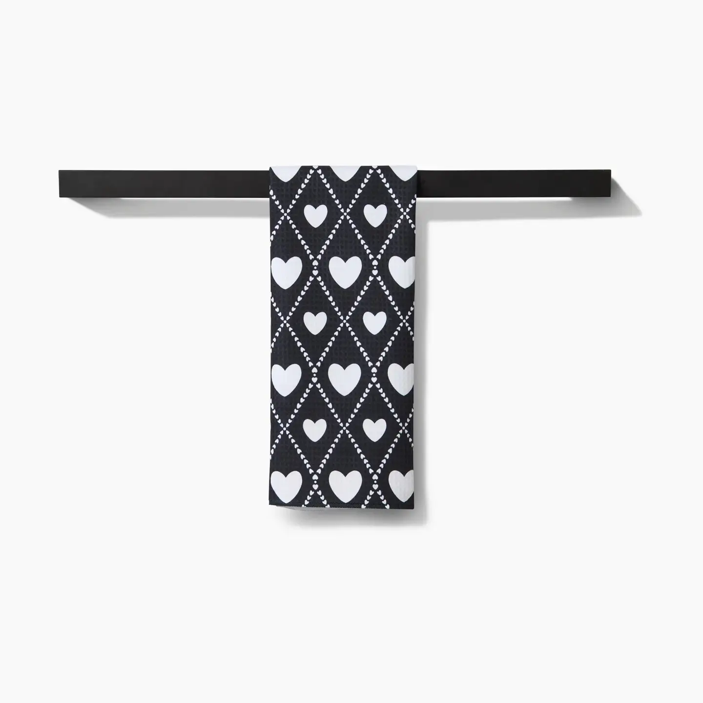 Onyx Love Lattice Luxe Hand Towel