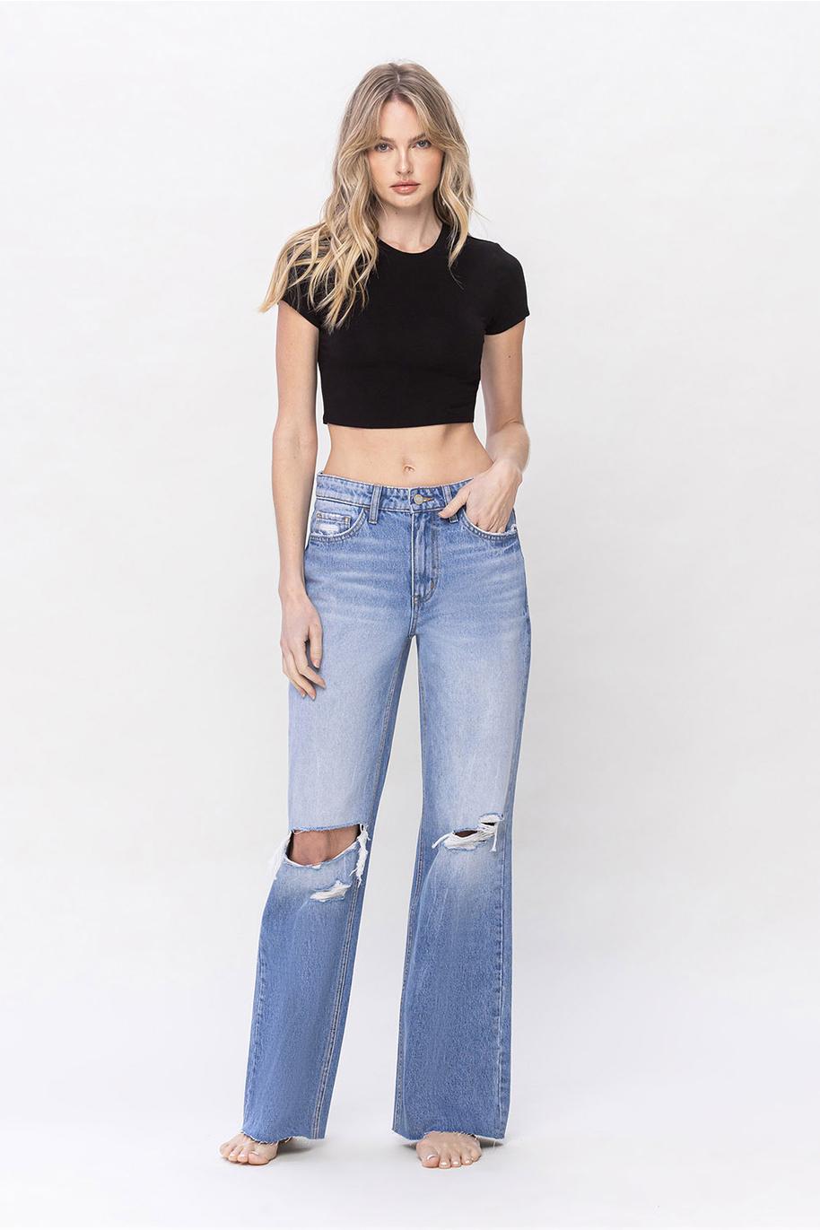90'S VINTAGE HIGH RISE LOOSE FIT JEAN
