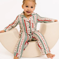 Christmas Cheer Kid Long Sleeve Bamboo Button Up Set