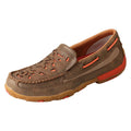 WOMENS BOAT DRIVING MOCCASINS - BOMBER/CORAL WDMS019