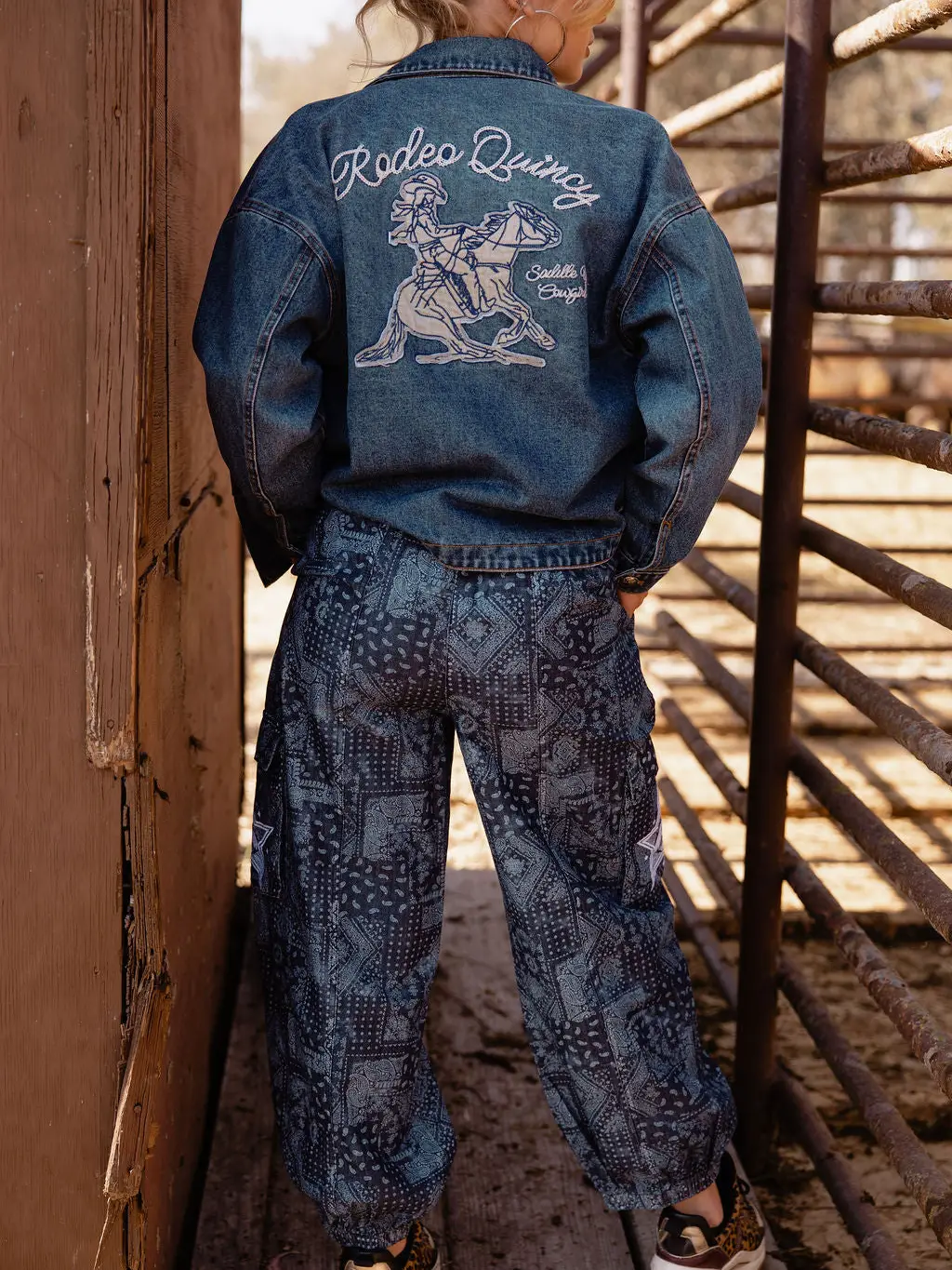 Star Spangled Bandana Pant