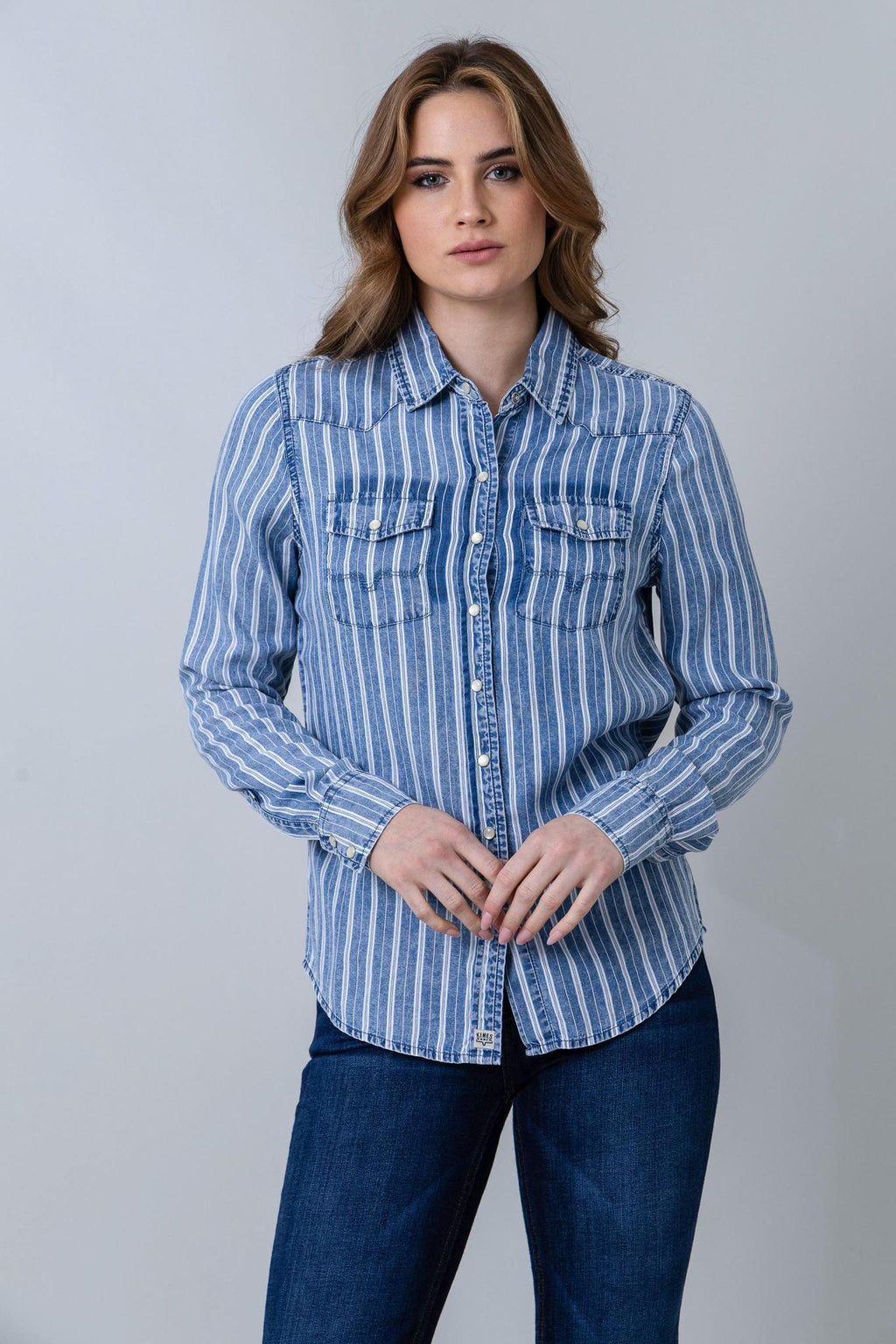 Kimes Women's KC TENCEL STRIPE