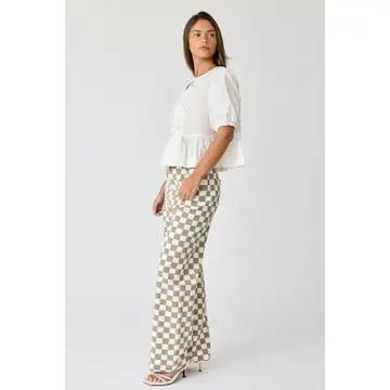 Hailey Bow Tie Detailed Blouse - White