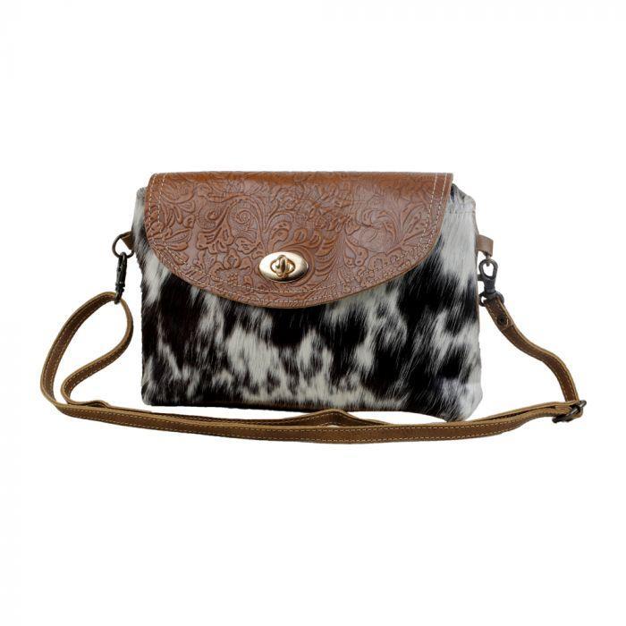 Myra Procrastination Leather & Hairon Bag - S-2978