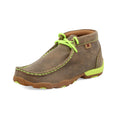 YOUTH DRIVING MOCCASINS - BOMBER/NEON YELLOW YDM0011