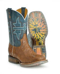 MENS FOOTWEAR   WIDE SQ TOE W/ OBVIOUS INSOLE & LUG SOLE   BOLT,  LIGHTNING BOLT LUG SOLE 14-020-0005-0463