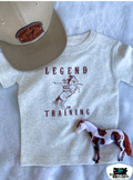 LEGEND IN TRAINING KIDS WESTERN GRAPHIC TEE