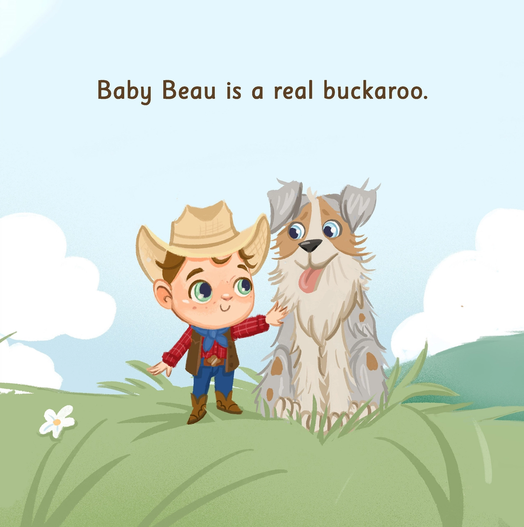 Buckaroo Beau Lives On A Ranch