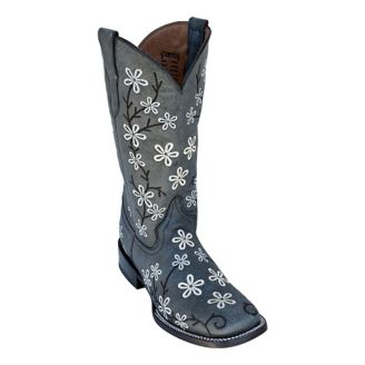 Ladies Bloom Smokey Black S-Toe