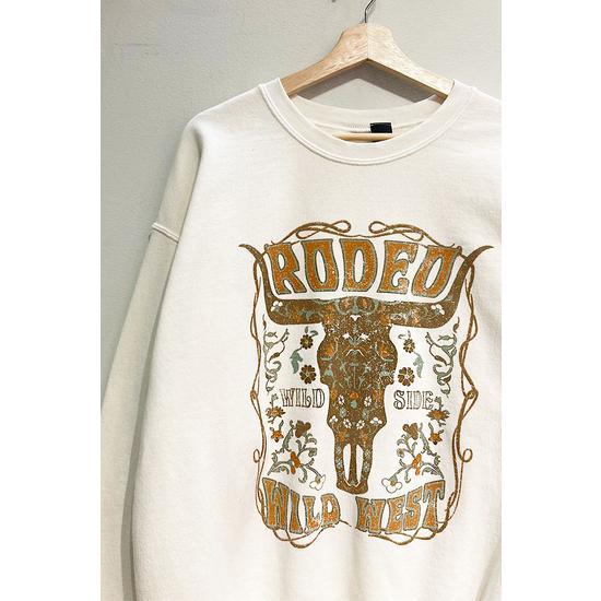 RODEO WILD WEST SWEATSHIRT (OVERSIZED)