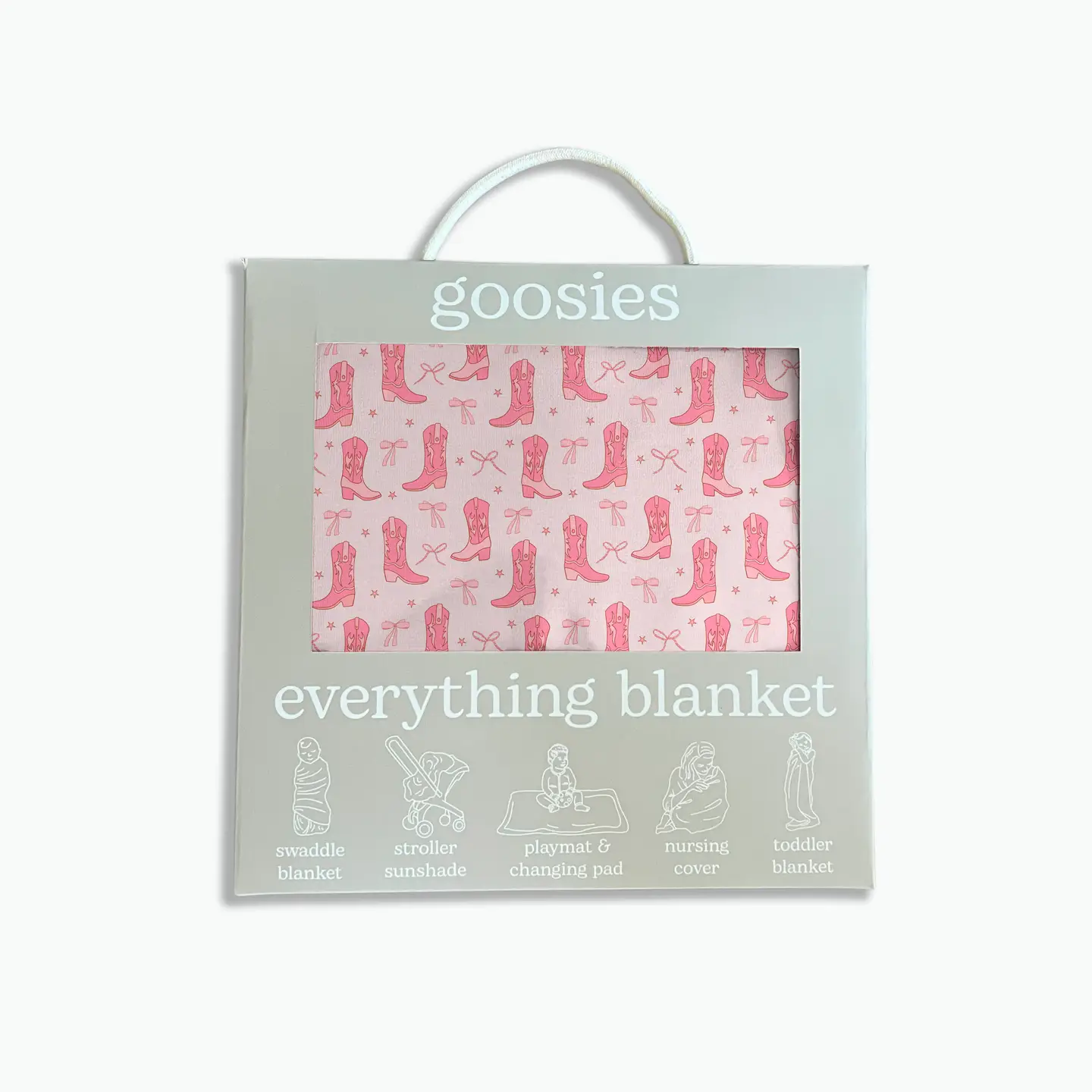 Cowgirl Boots & Bows Everything Blanket
