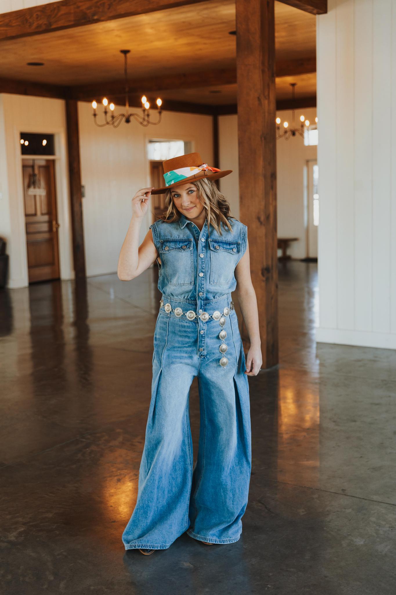 Denim Regular Fir Casual Others Jumpsuit