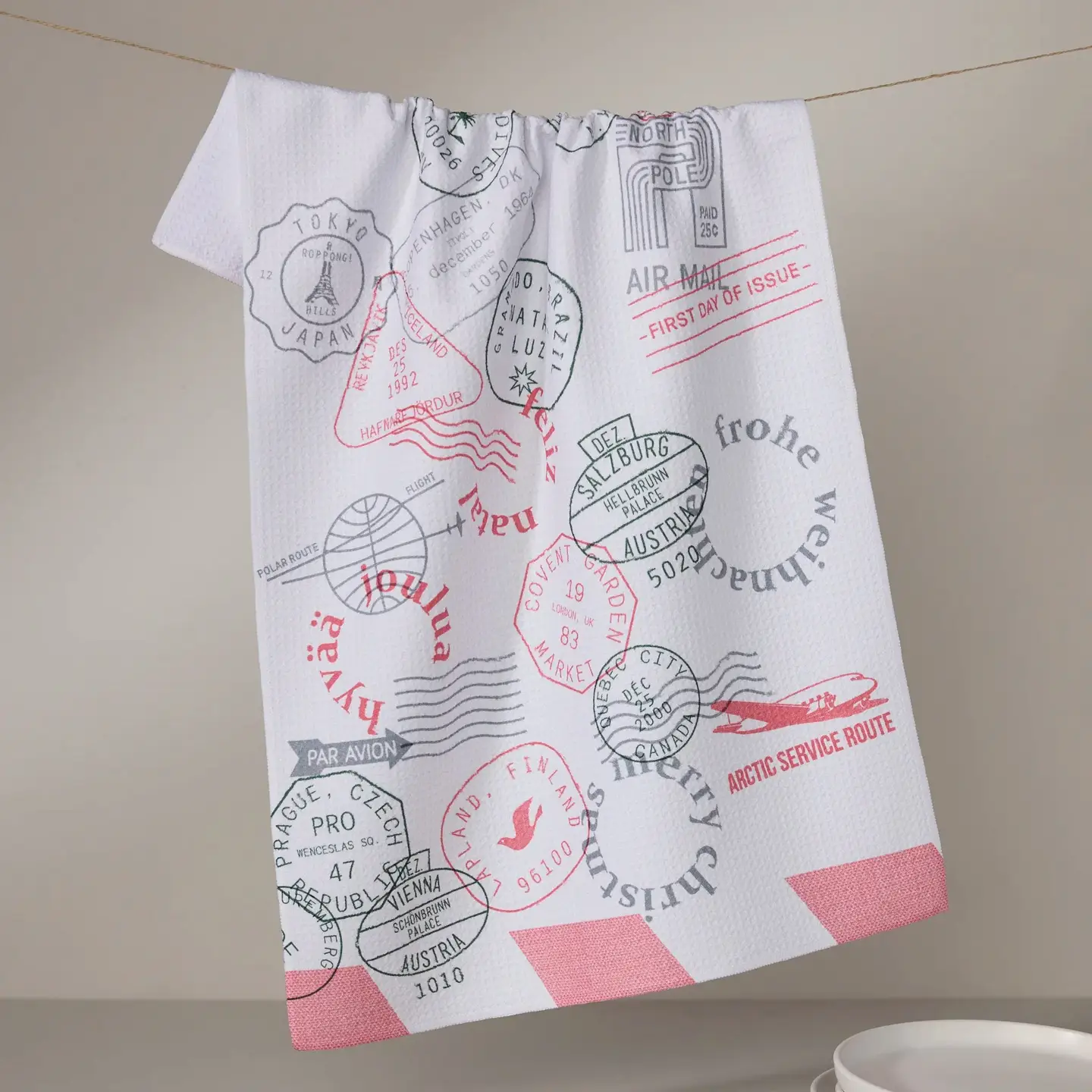 Nordic Mail Tea Towel