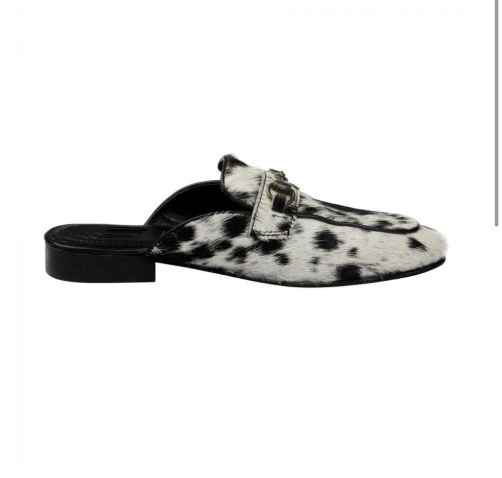 COWHIDE HORSEBIT MULES