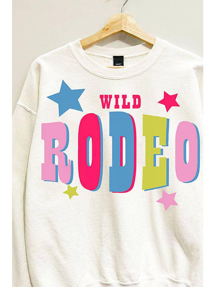 WILD RODEO GRAPHIC SWEATSHIRT