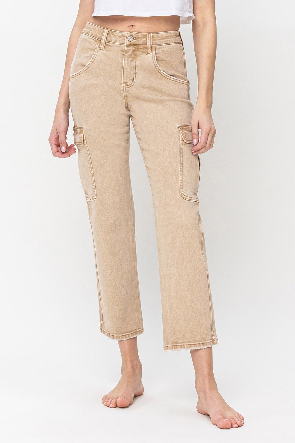 HIGH RISE RELAXED STRAIGHT CARGO - DIXIE INSTRUCTIVE
