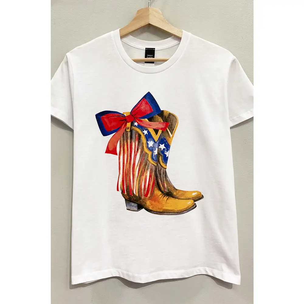 Americana Western Boots Tee