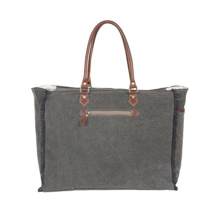 ASTERIAS CANVAS & HAIRON BAG S-4393