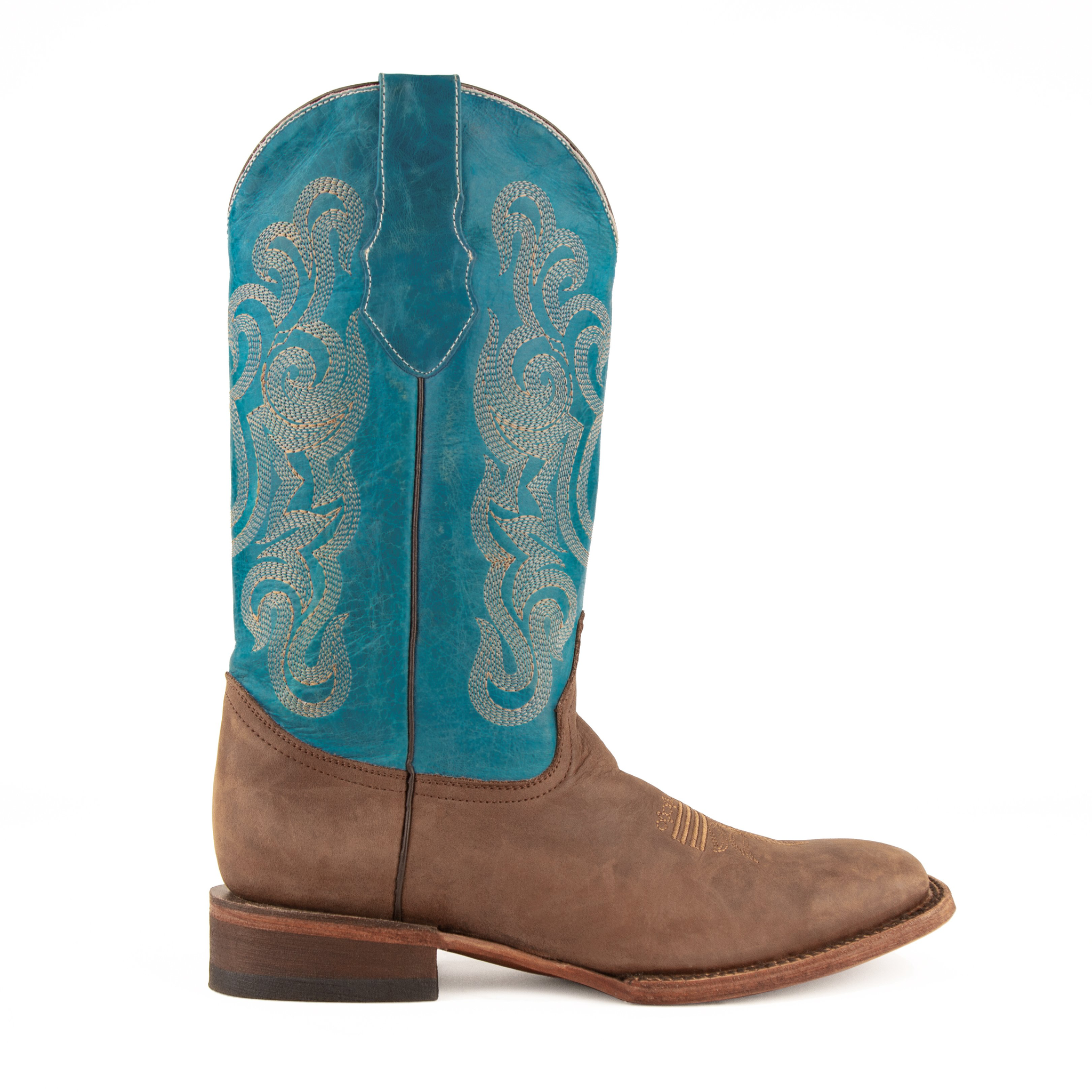 Men's Hunter Chocolate/Turquoise S-Toe