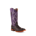 Ladies Print Rancher S-Toe Black110