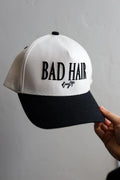 BAD HAIR DAY TRUCKER HAT - BLACK