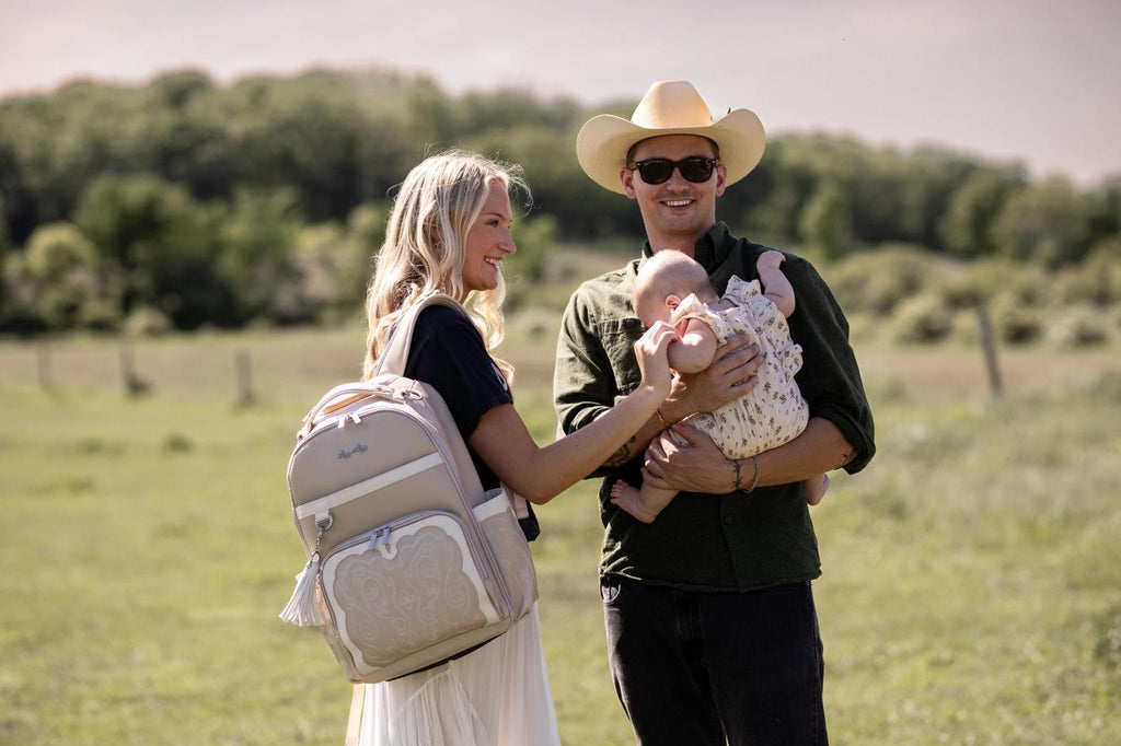 Nash Boss Plus Backpack Diaper Bag - Oat