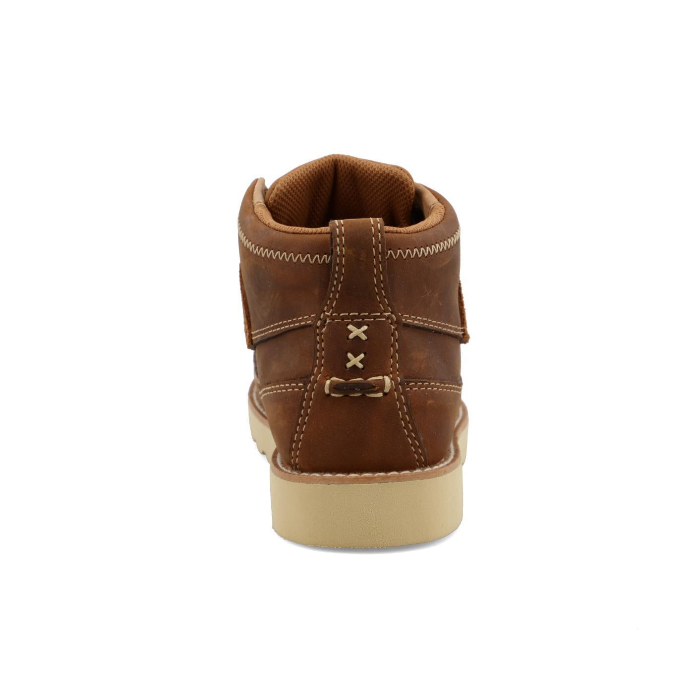 YOUTH TWISTED X SHOES/OILED SADDLE - YCA0001