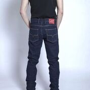 Wayne-Mens Jeans-Blue