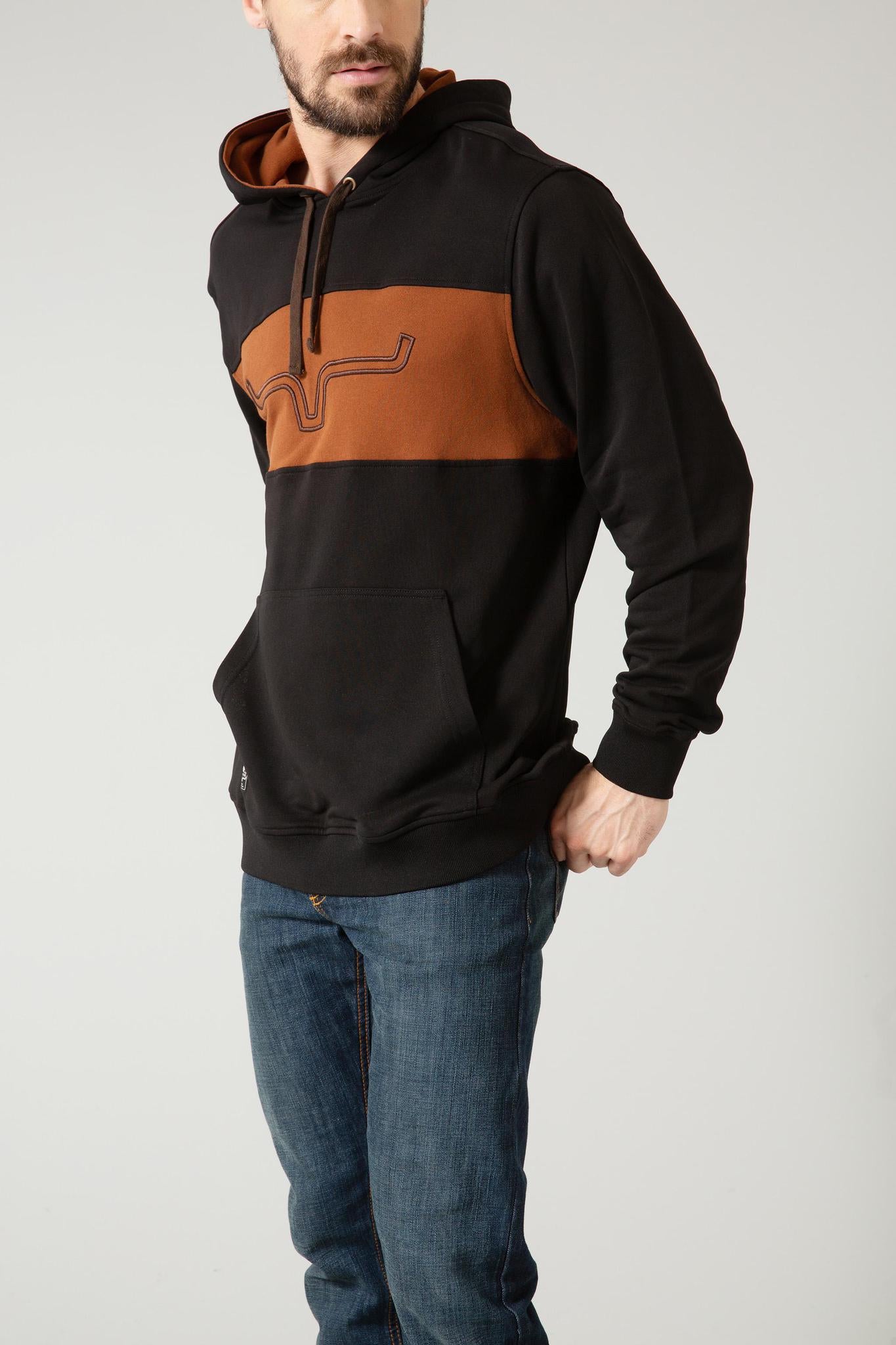Kimes Men's Ripon Hood Hoodie - Black