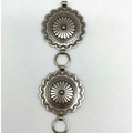 NICKEL CONCHO BELT CO-1