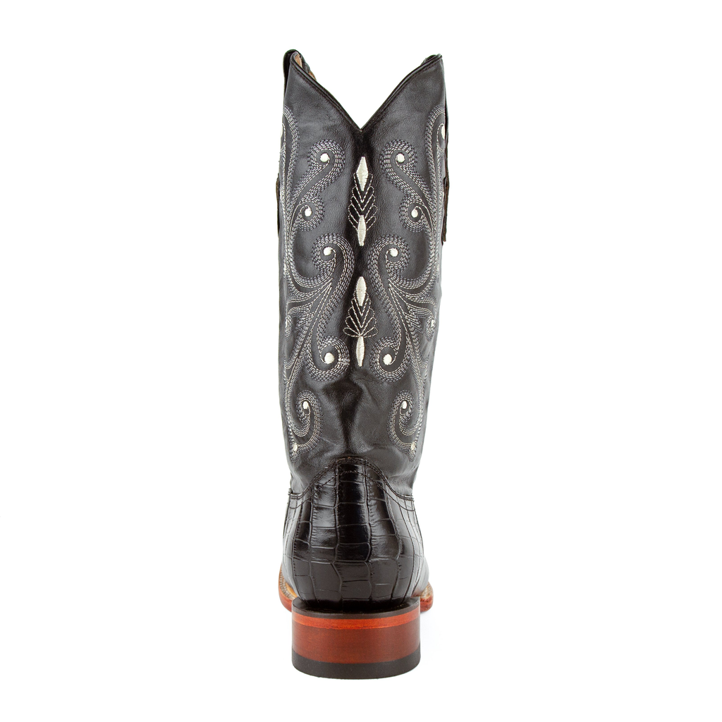Men's Print Mustang S-Toe Black