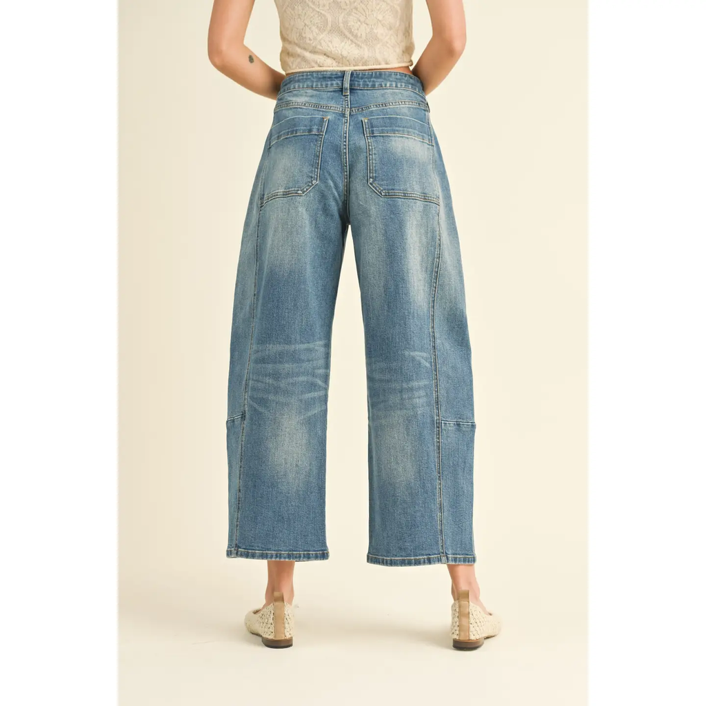Loose Fit Denim Pants