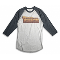 DALE BRISBY GOLD RODEO TIME 3/4 BASEBALL T SHIRT