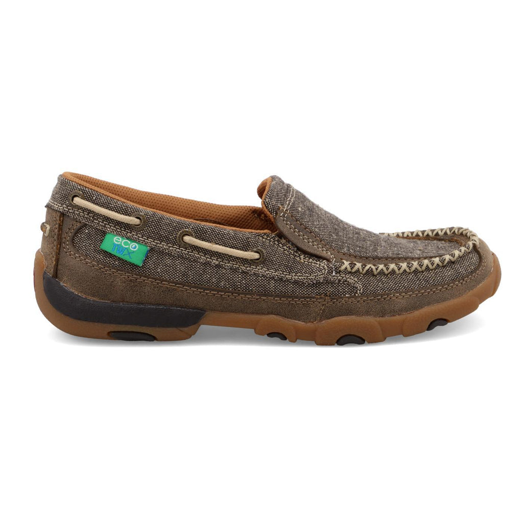 WOMEN SLIP ON DRIVING MOCCASINS - DUST WDMS009