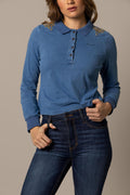 Kimes Women's Bluebell Top - Indigo