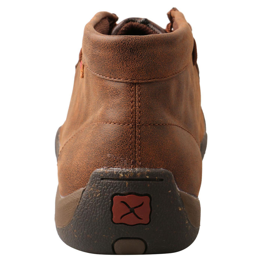 Chukka Driving Moc - Brown & Brown Ostrich MDM0087